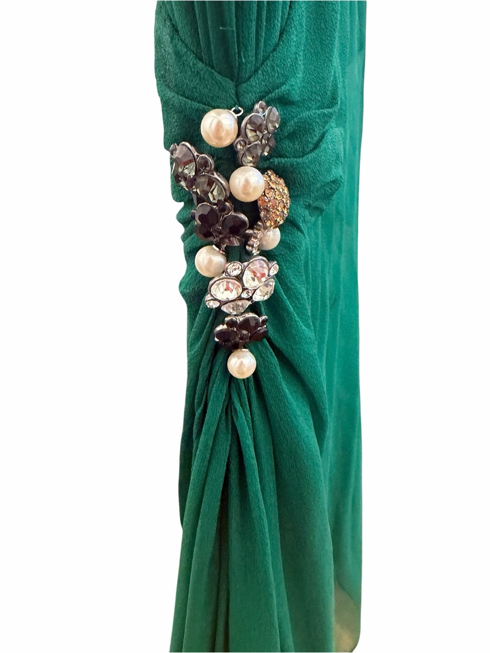 Cinq a Sept green sexy, slinky Dress - make an entrance